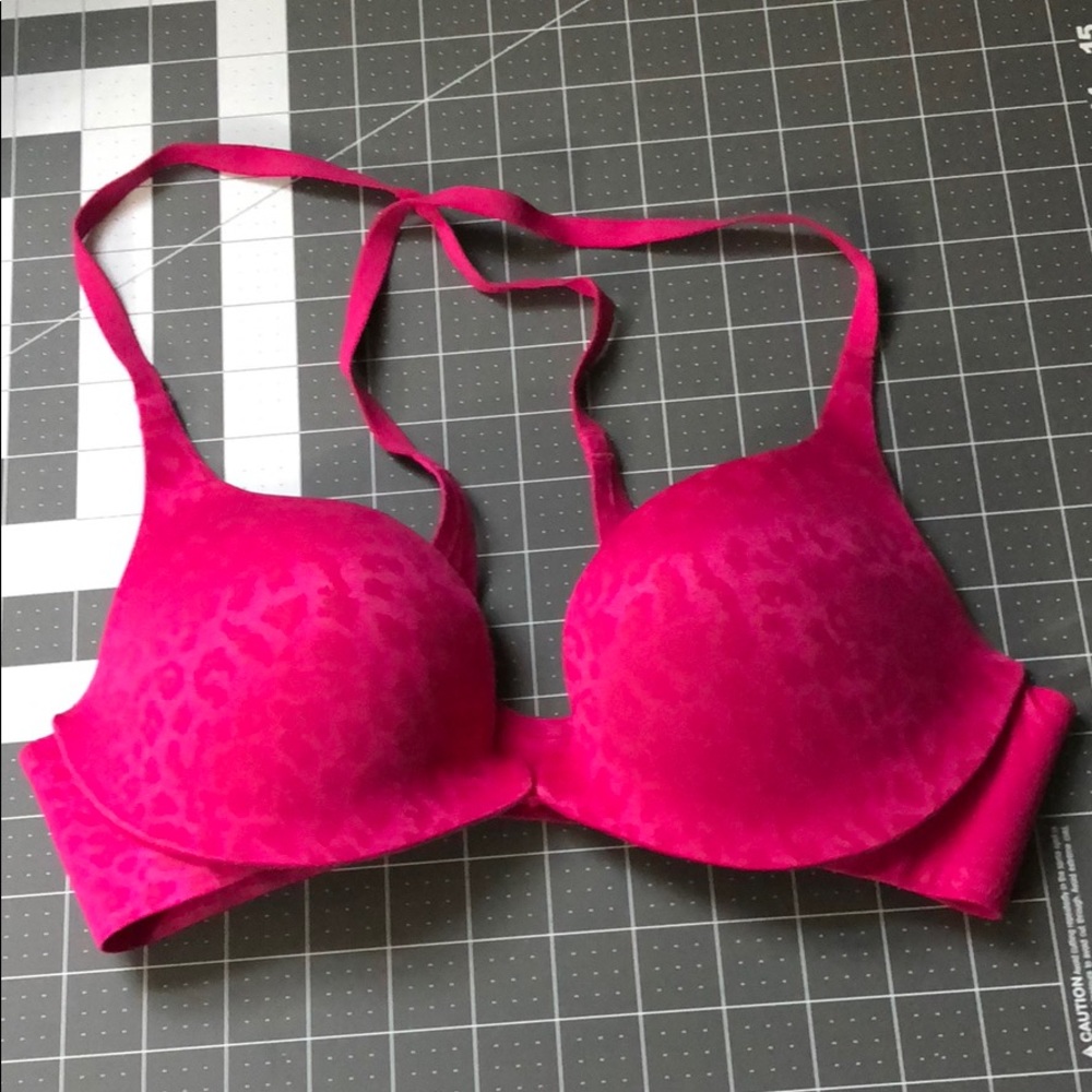 VS push-up racerback bra